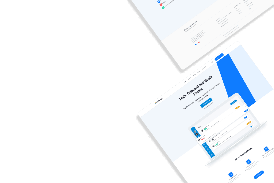 Trainrocket Project Showcase